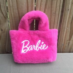 Barbie Skinnydip Faux Fur Tote *please read description